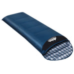 Weisshorn Sleeping Bag Single Thermal Camping Hiking Tent Blue 0&deg;C