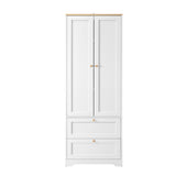 Oikiture Sideboard with Display Shelf and Drawer White