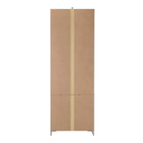 Oikiture 2x Buffet Sideboard Storage Cabinet Cupboard Hallway Wardrobe - Rear View