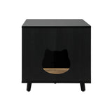 Alopet Wooden Sideboard with Scratcher Multi-Functional