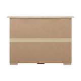 Oikiture Sideboard with Sliding Doors Wooden - Top-Down View