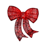 Christmas Display Bow with Lights - 87cm