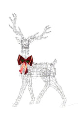 Christabelle Full Light Reindeer with 800 Twinkle Lights Indoor/Outdoor 210cm
