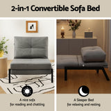 Artiss Sofa Bed Folding Convertible Couch Recliner Lounge Chair - 45-Degree Angle