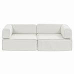 Artiss Convertible Folding Sofa Bed Beign