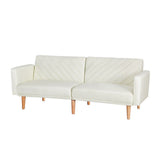 Artiss Sofa Bed Convertible Lounge 3 Seater Futon Couch Recliner Fabric Beige