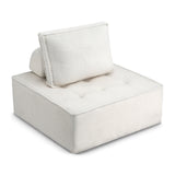 Artiss Floor Sofa Lounge Chair with Pillow - Side View