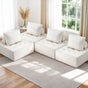Artiss Floor Sofa Lounge Chair 4 Seater with Pillow