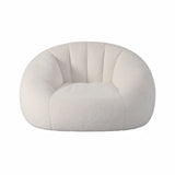 Artiss Single Small Boneless Couch Comfy Bean Bag for Living Room Faux Fur White - Extra Image
