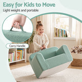 Artiss Sofa Foam Couch with Carry Handle Mint Green - Rear View