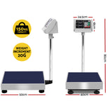 Emajin Platform Scales Digital 150KG Electronic Scale Counting LCD - Front View