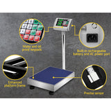 Emajin Platform Scales Digital 150KG Electronic Scale Counting LCD - Side View