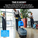 AUCH FSH14 Floor Scrubber & Dryer, 360mm, Battery Powered, Walk Behind, Multi-purpose Commercial Grade Machine - Extra Image