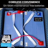 Auch FSH18 Floor Scrubber & Dryer, 490mm, Battery Powered, Walk Behind, Multi-purpose Commercial Grade Machine - Extra Image