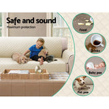 Artiss Sofa Cover Couch Covers 4 Seater 100% Water Resistant Beige - 45-Degree Angle