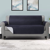 Artiss Sofa Cover Couch Covers 4 Seater 100% Water Resistant Dark Grey - Low Angle