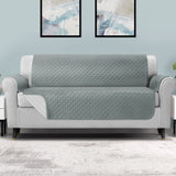Artiss Sofa Cover Couch Covers 4 Seater 100% Water Resistant Grey - Low Angle