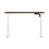 Oikiture 120CM Electric Standing Desk Single Motor White&Walnut - Extra Image