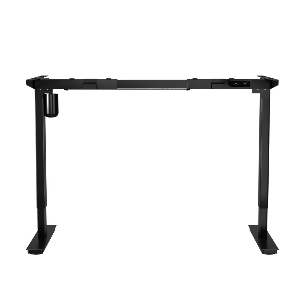 Oikiture Standing Desk Frame Single Motor Adjustable Black