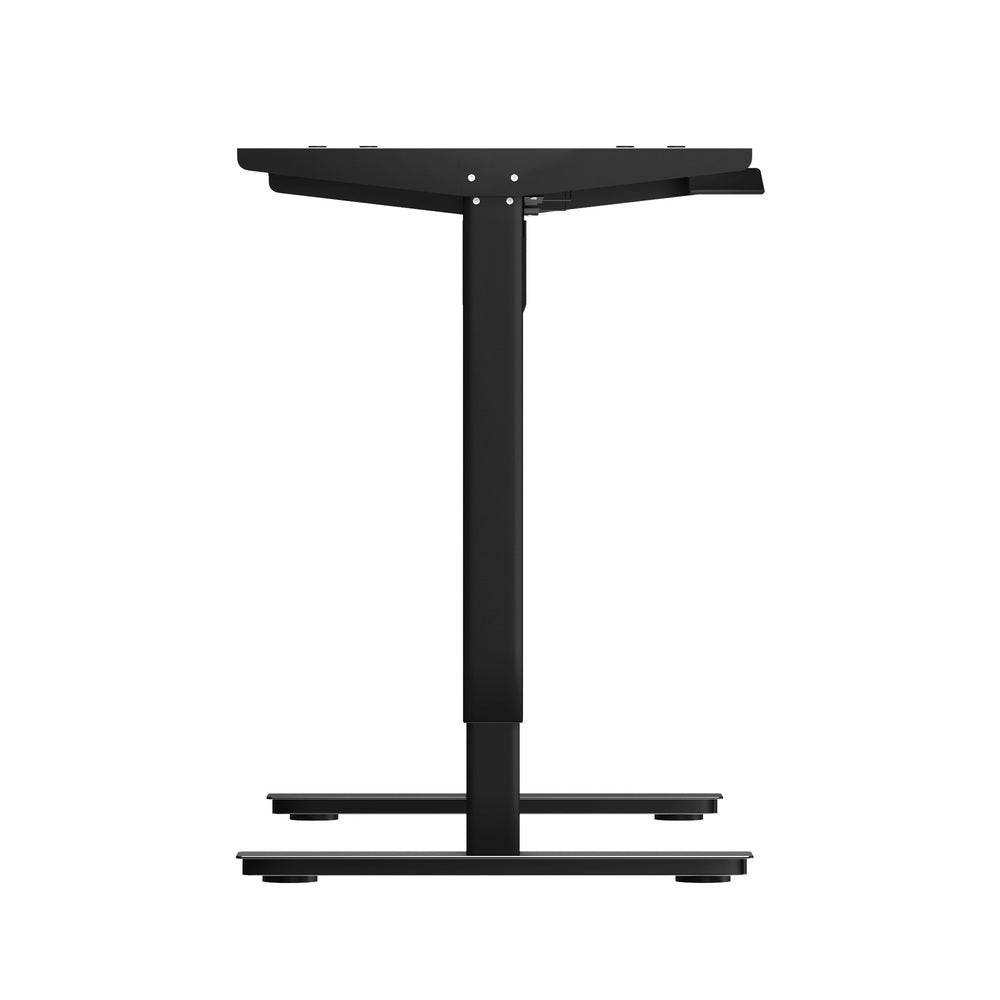 Oikiture Standing Desk Frame Single Motor Adjustable Black