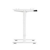 Oikiture Standing Desk Frame Single Motor Adjustable White