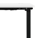 Oikiture Standing Desk Adjustable Motorised 140cm Black&White, image 5