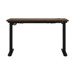 Oikiture Standing Desk Adjustable Motorised 140cm Black&Walnut, image 5