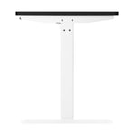 Oikiture Standing Desk Adjustable Motorised 120cm White & Black