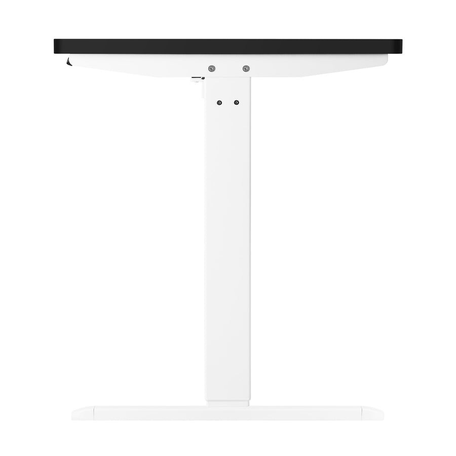 Oikiture Standing Desk Adjustable Motorised 120cm White & Black