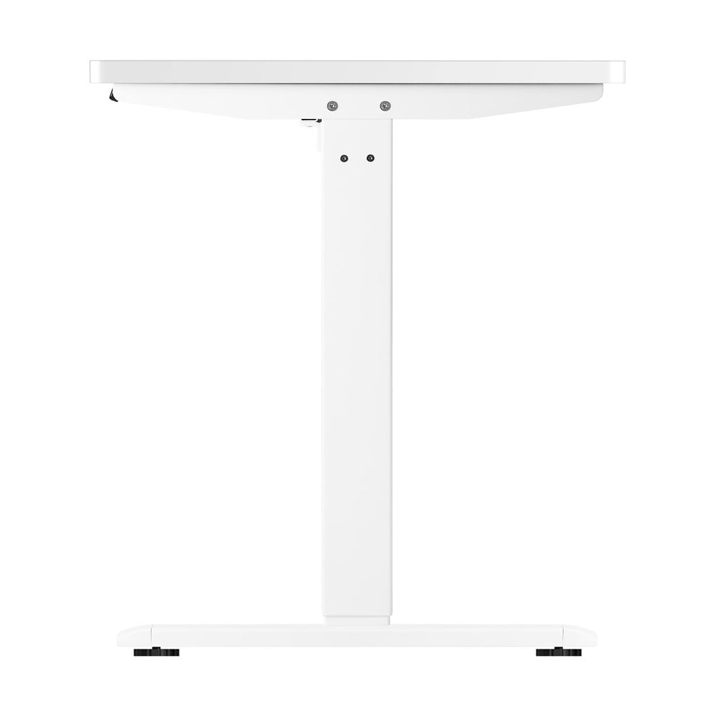 Oikiture Standing Desk Adjustable Motorised 140cm White