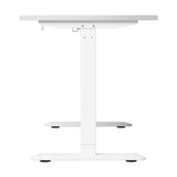 Oikiture Standing Desk Wireless Charging Single Motor 140CM White