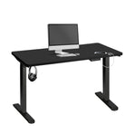 Oikiture Standing Desk Dual Motor Adjustable 120cm Black