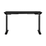 Oikiture Standing Desk Dual Motor Adjustable 120cm Black