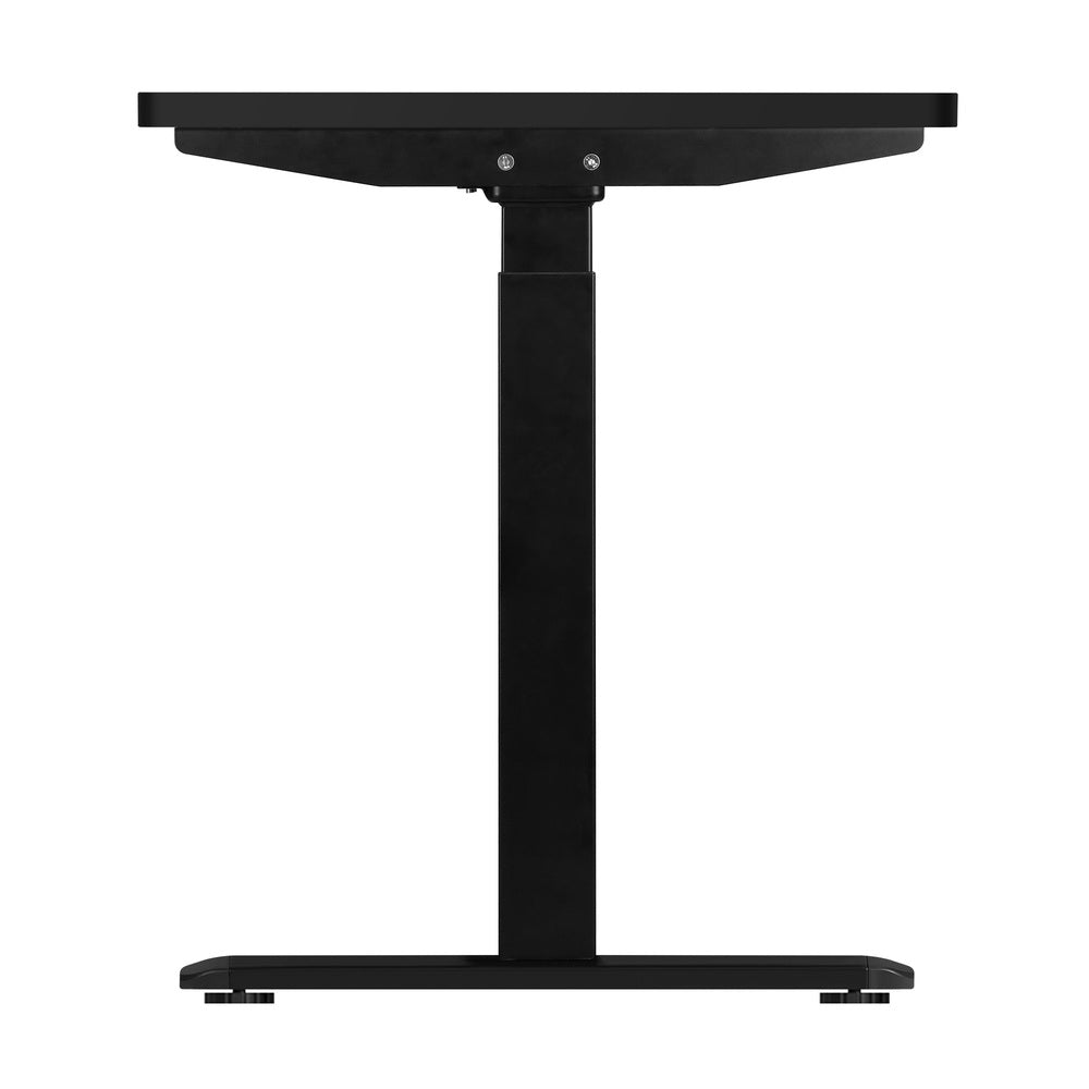 Oikiture Standing Desk Dual Motor Adjustable 120cm Black