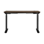 Oikiture Standing Desk Dual Motor Adjustable 140cm Black&Walnut, image 5