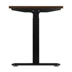 Oikiture Standing Desk Dual Motor Adjustable 140cm Black&Walnut, image 4