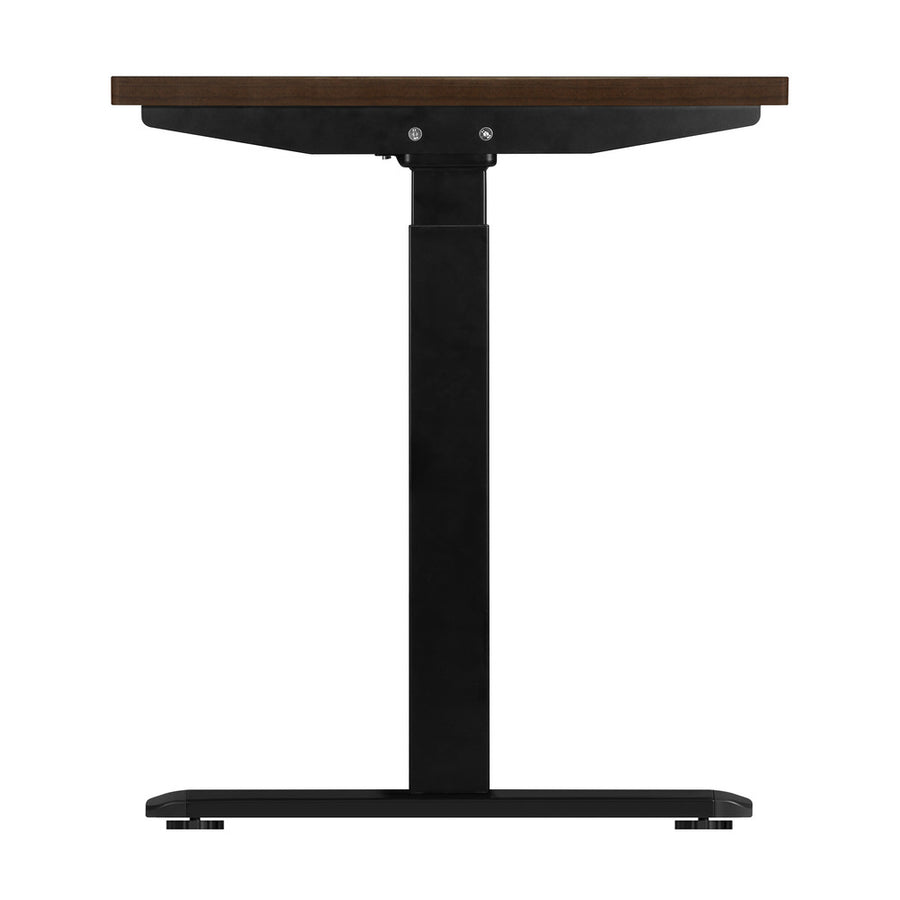 Oikiture Standing Desk Dual Motor Adjustable 140cm Black&Walnut, image 4