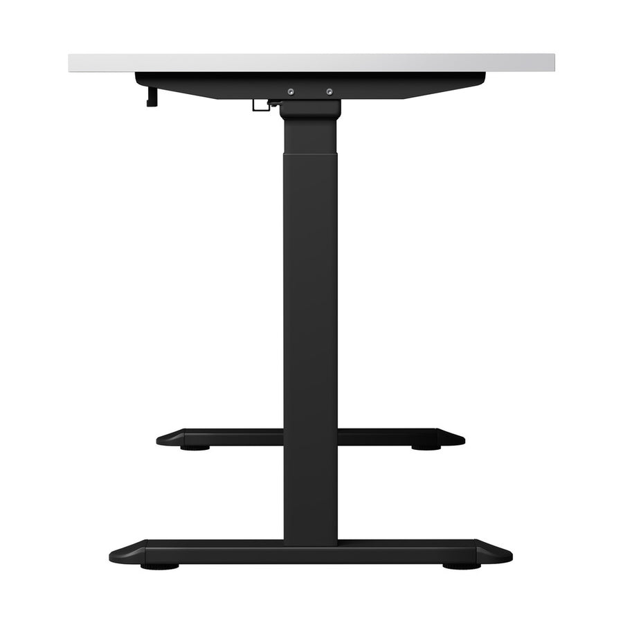 Oikiture Standing Desk Dual Motor 140cm Black & White