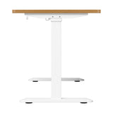 Oikiture Standing Desk Wireless Charging Dual Motor 140CM White&Oak - Extra Image