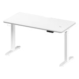 Oikiture Standing Desk Wireless Charging Dual Motor 140CM White