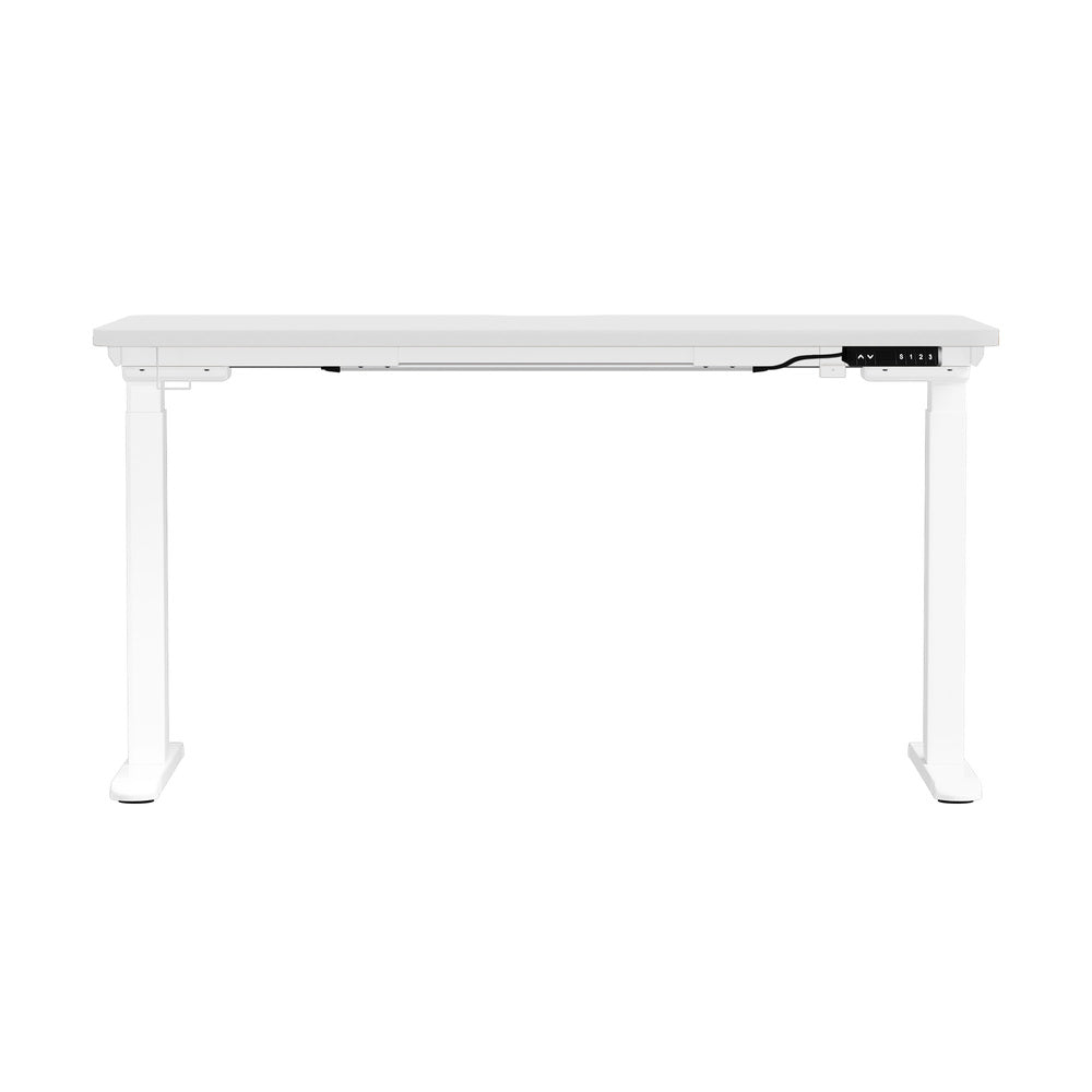 Oikiture Standing Desk Wireless Charging Dual Motor 140CM White
