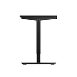 Oikiture Electric Standing Desk Single Motor Black 120cm