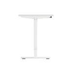 Oikiture Electric Standing Desk Single Motor White 120cm