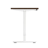 Oikiture Electric Standing Desk Single Motor White&Walnut 140CM - Extra Image