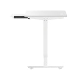 Oikiture 150cm Electric Standing Desk with Drawer Adjustable White - Extra Image