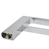 Double Towel Rail 70cm Rack Bar Holder Chrome