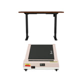 Artiss 140cm Automatic Standing Desk with 360mm Electric Walking Pad Treadmill - Side View