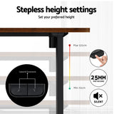 Artiss 140cm Automatic Standing Desk with 360mm Electric Walking Pad Treadmill - 45-Degree Angle