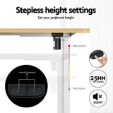 Artiss 120cm Automatic Standing Desk with 400mm Electric Walking Pad Treadmill - 45-Degree Angle