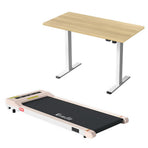 Artiss Electric Treadmill with 140cm Automatic Standing Desk Walking Pad 360mm